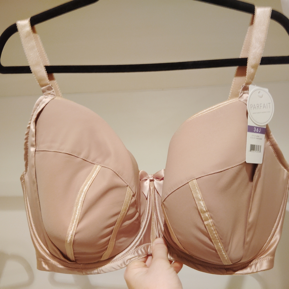 Parfait Women's Satin Nude Bra